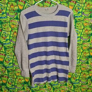 Long John L 42-44 made in USA gray, blue